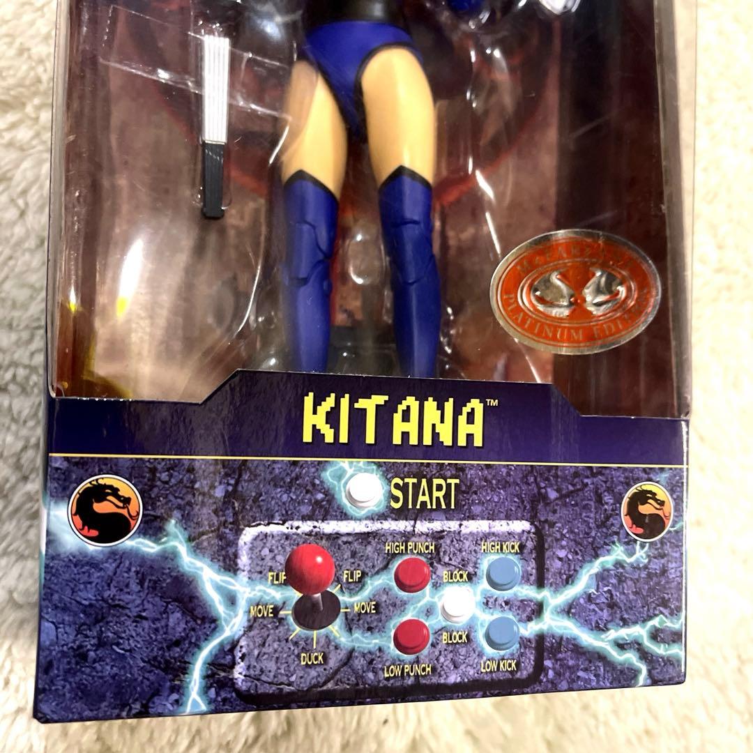 中古希少 モータルコンバット キタナ アクションフィギュア マクファーレントイズ