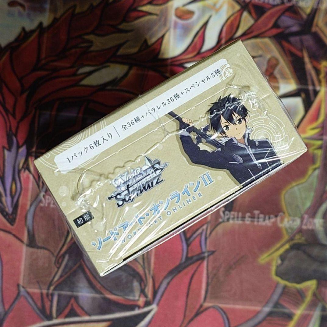 【希少・未開封】ヴァイスシュヴァルツ SAO ALO 絶版BOX 初版 ボックス