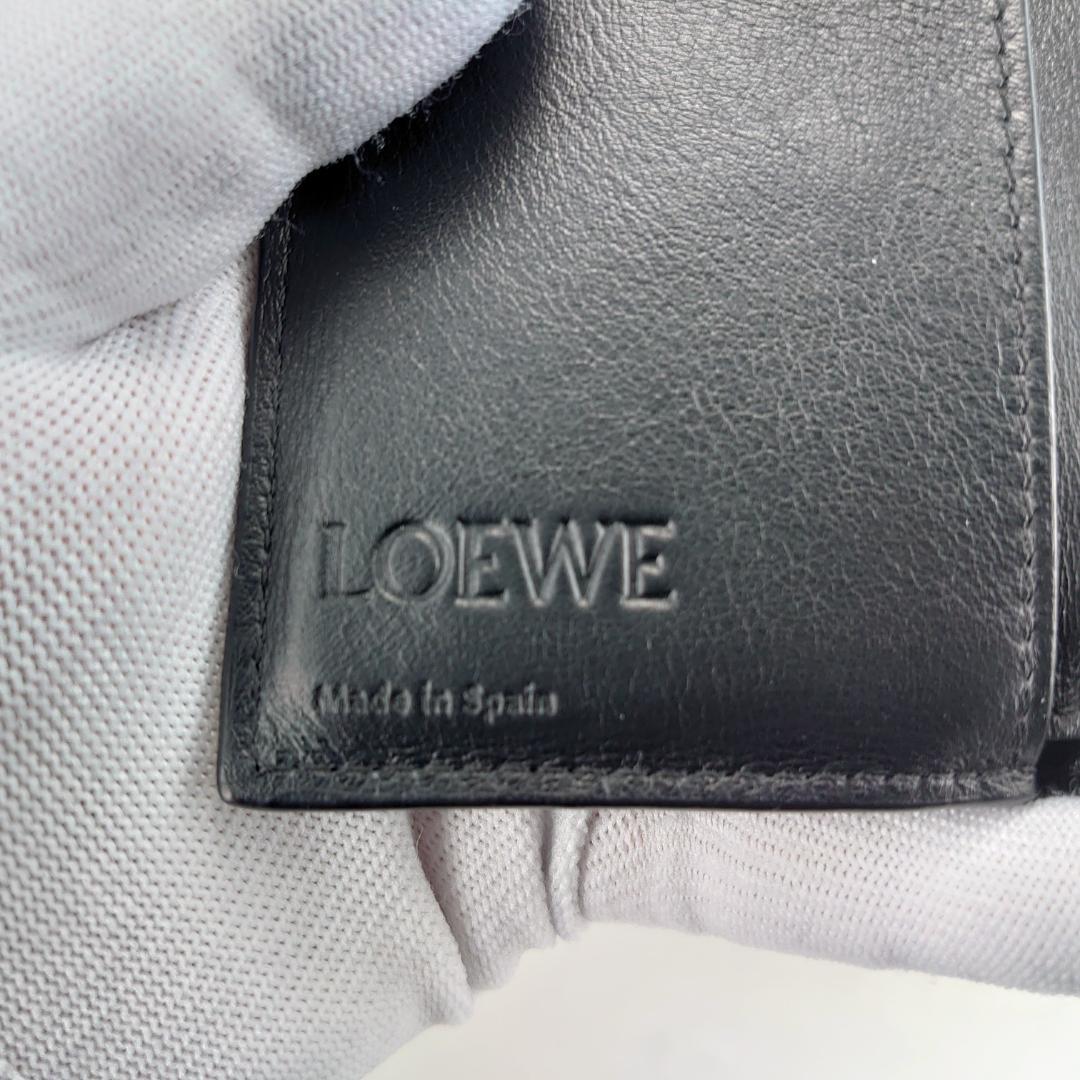 【ポンタさま用】ロエベ　Wホック　三つ折り財布　1207