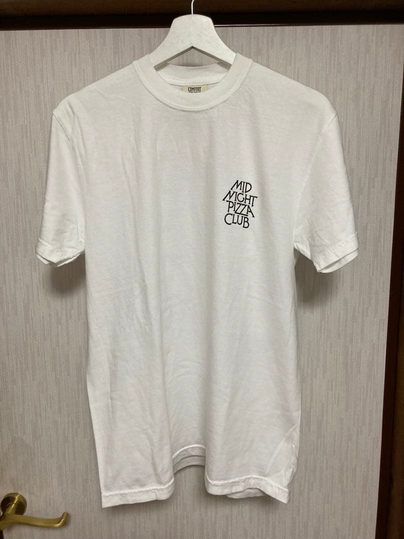 mid night pizza club Tシャツ White