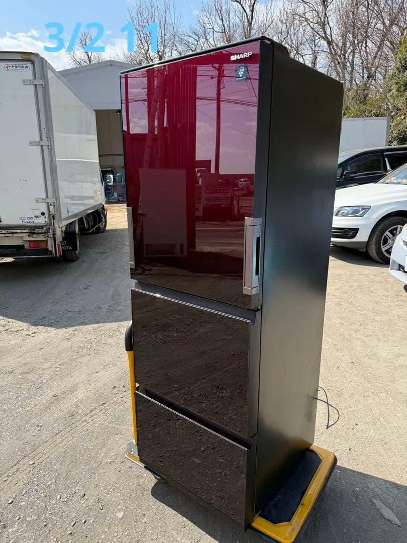 SHARP 冷蔵庫 SJ-GW35G-R 2020年式