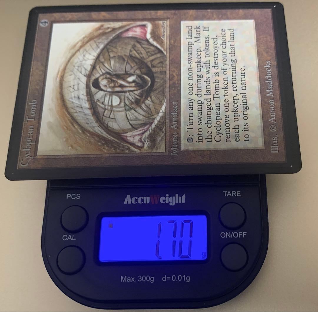 マジック：ザ・ギャザリング MTG Cyclopean Tomb LEB Inked