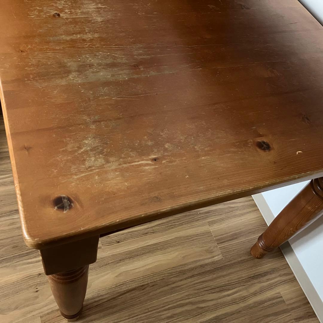 ミキモク木製ダイニングテーブル ブラウン