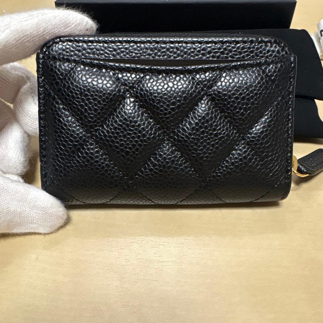 【新品未使用】 CHANEL クラシックジップパース ミニウォレット 財布