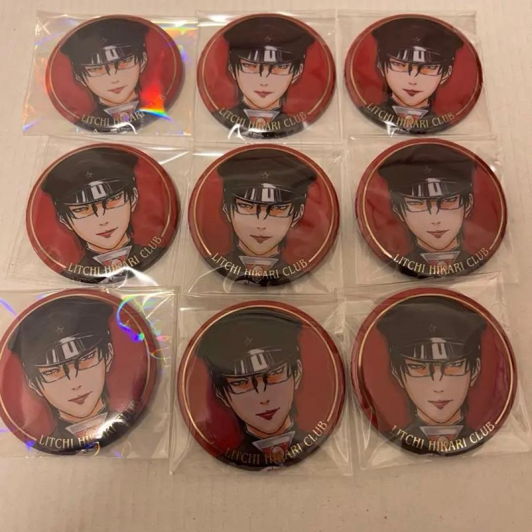 ライチ　ゼラ　缶バッジ　9点