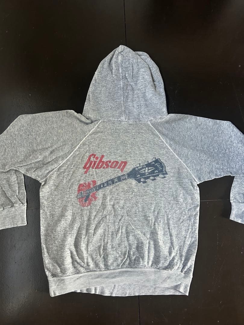 Gibson ギター パーカー　ギブソン ビンテージ インテリアにも