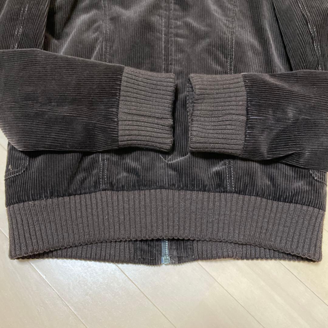 ヴェロニクブランキーノ コーデュロイ ブラウン ブルゾン　46