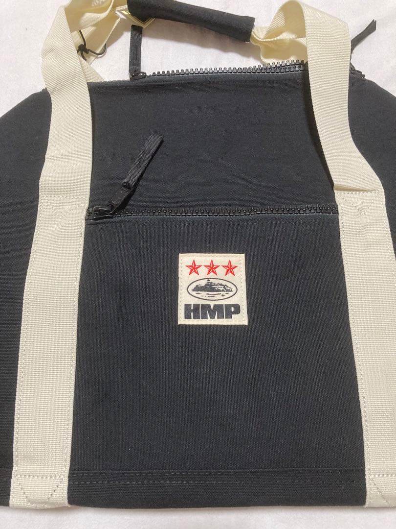 Corteiz HMP ボストンバッグ 黒 キャンバス