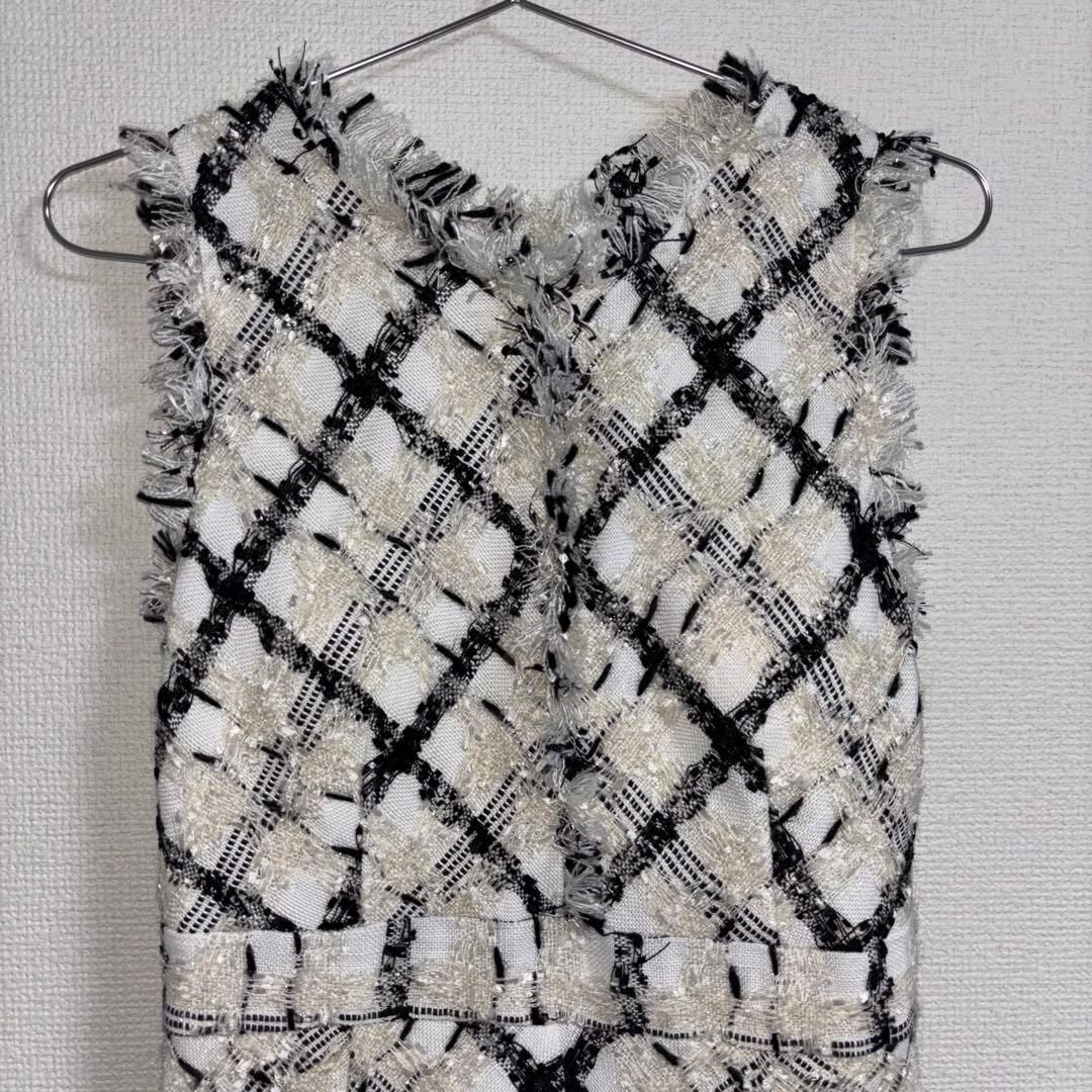 DEA by ROBE de FLEURS チェック柄フレアドレス