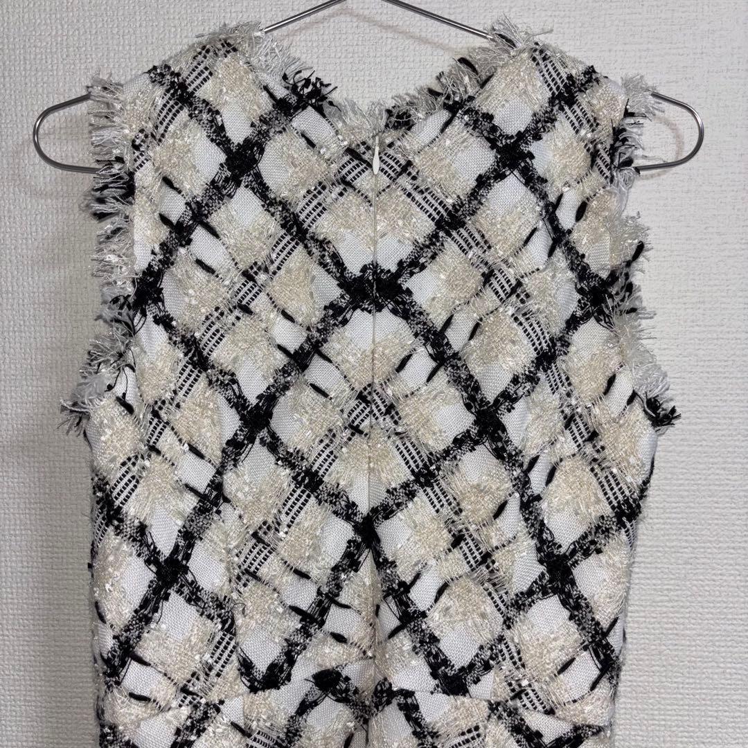 DEA by ROBE de FLEURS チェック柄フレアドレス