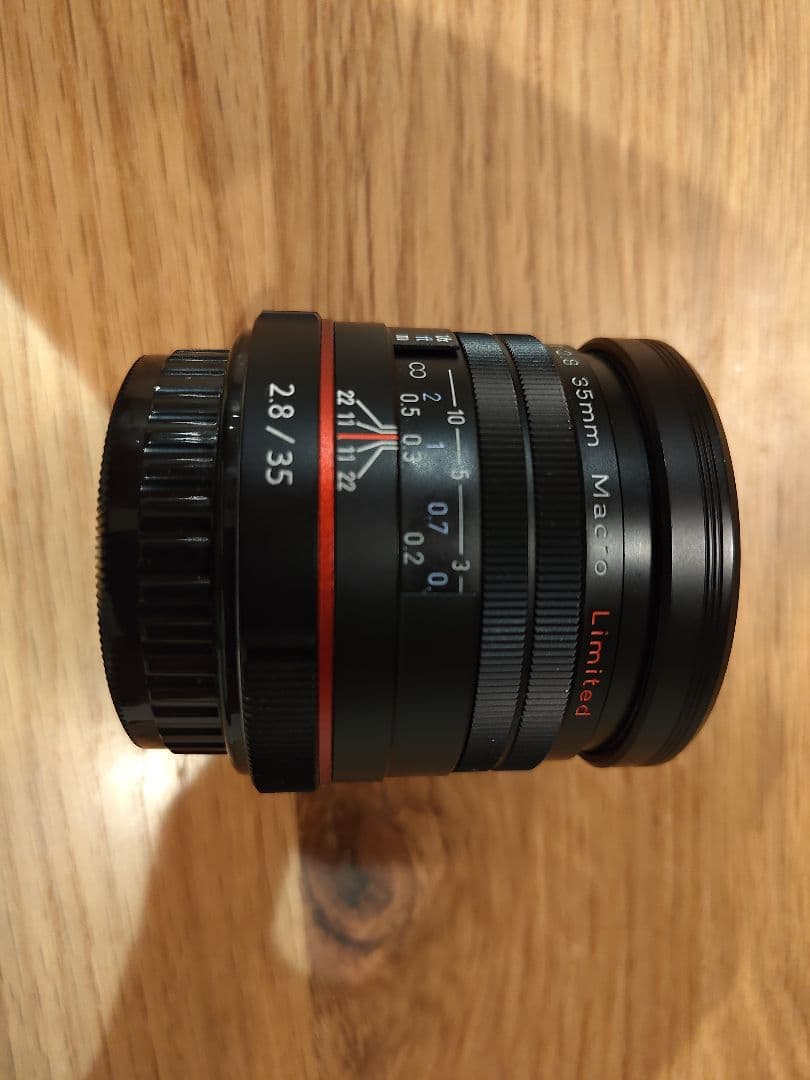 レンズ(単焦点) PENTAX-DA 35mm F2.8 Macro Limited