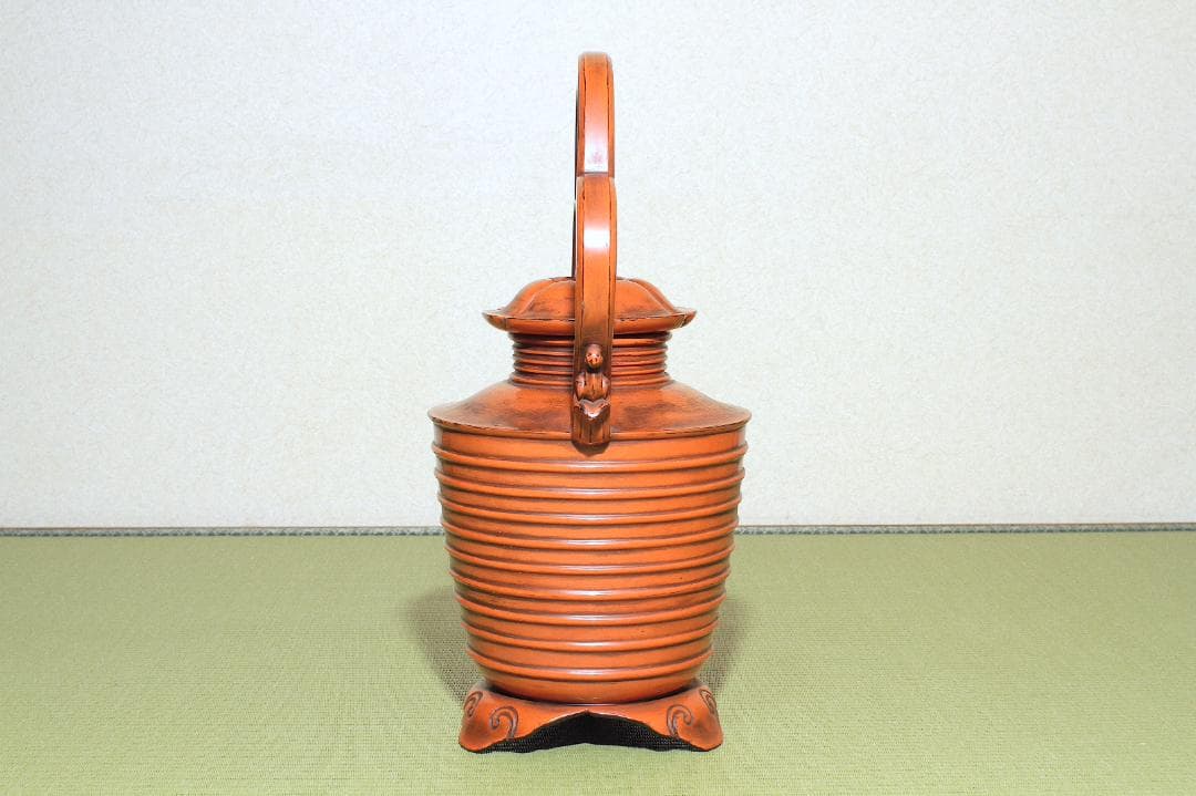 古根来塗 湯桶 [バーミングハム美術館所蔵品 同手]