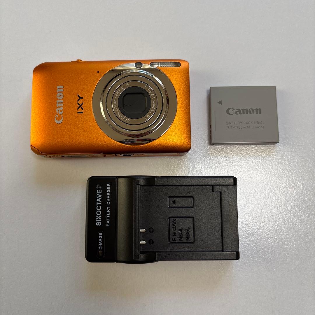 Canon IXY 210F オレンジ デジカメ