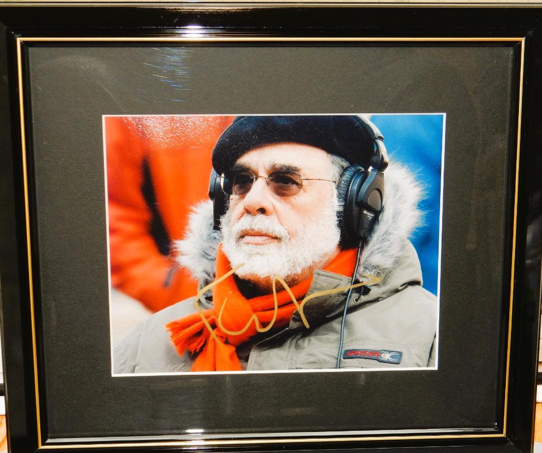 コッポラ監督　直筆サインポートレート　証明書付き ＊プレゼントに＊＊