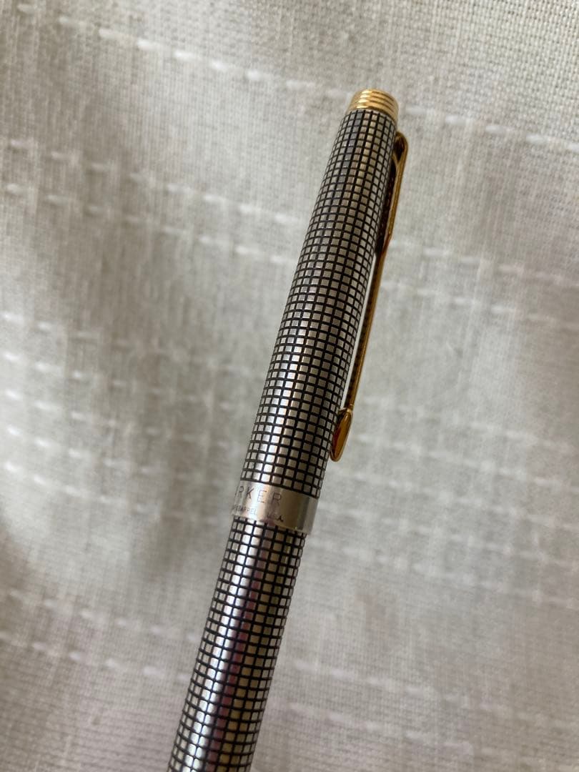 日曜21時まで！パーカー75 万年筆 極細　ボールペン