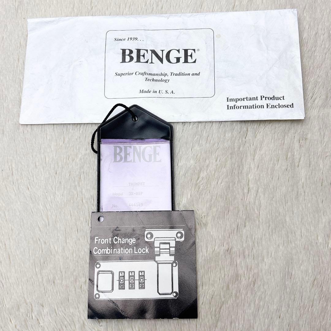 BENGE ベンジ 3X-BSP トランペット B♭ マウスピース付き