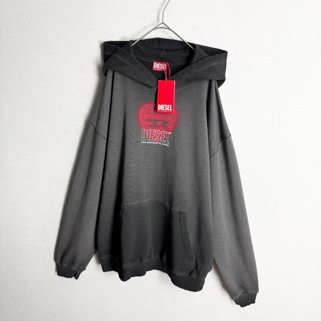 【新品☆完売モデル☆入手不可☆ハート】ディーゼル スプレーアート パーカー