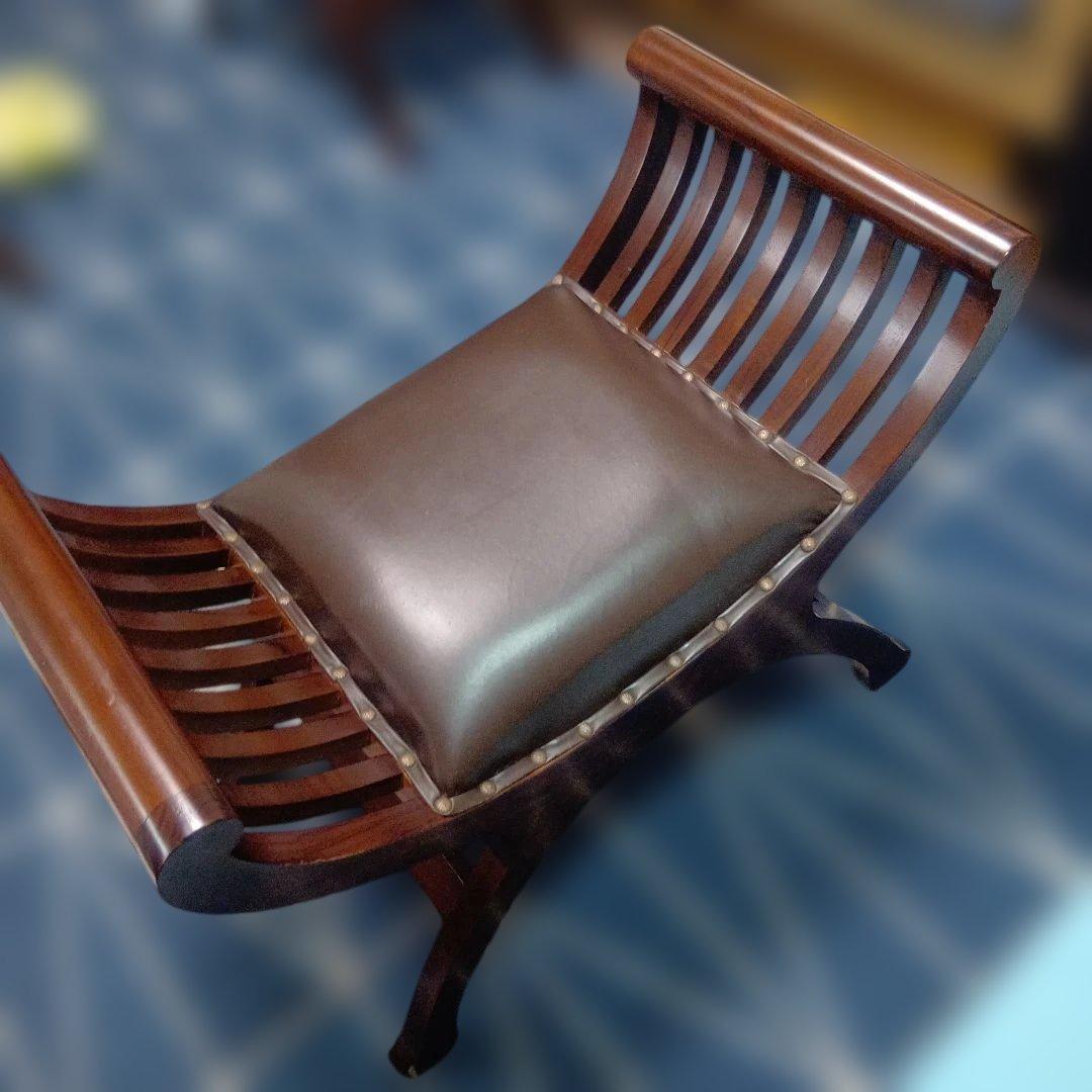 カルティニチェア .クラブチェア猫足 バリ ①