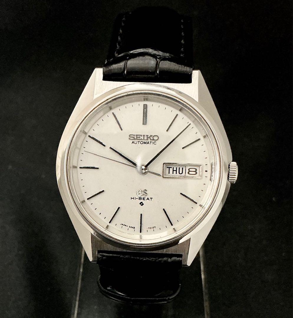 GS グランドセイコー　5646-7010 OH済　傷なし！　超美品！