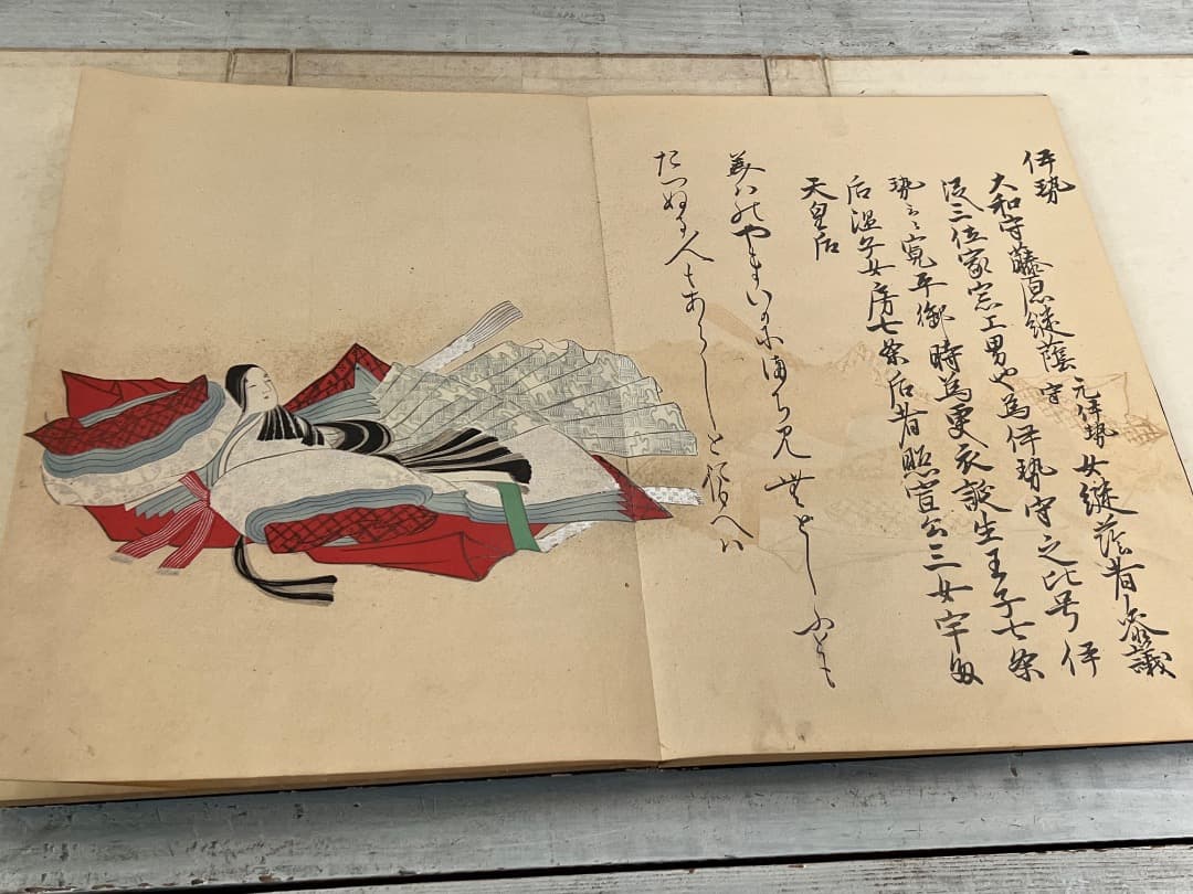 希少版画セット 三十六歌仙絵巻 大正６年 / 和歌 歌人 紀貫之 柿本人麻呂