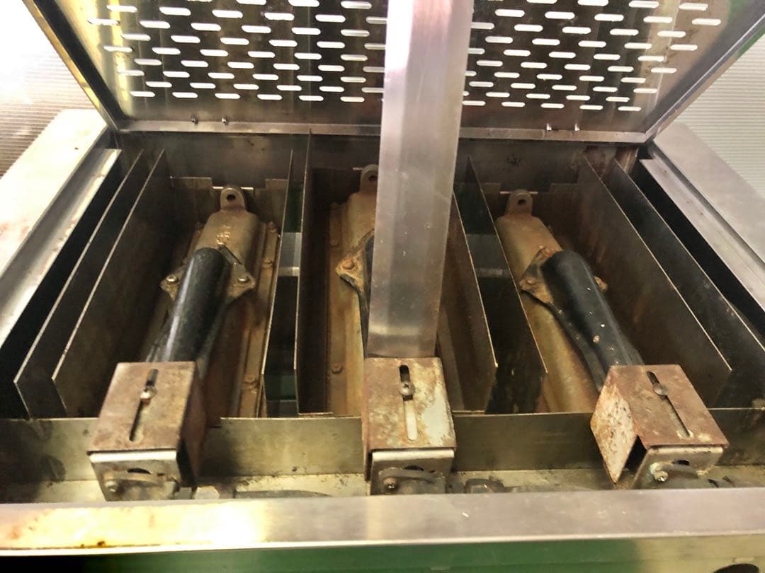 (引き取り限定)北沢産業　LPガス　上火グリラー、魚、肉、ステーキ等の焼き台