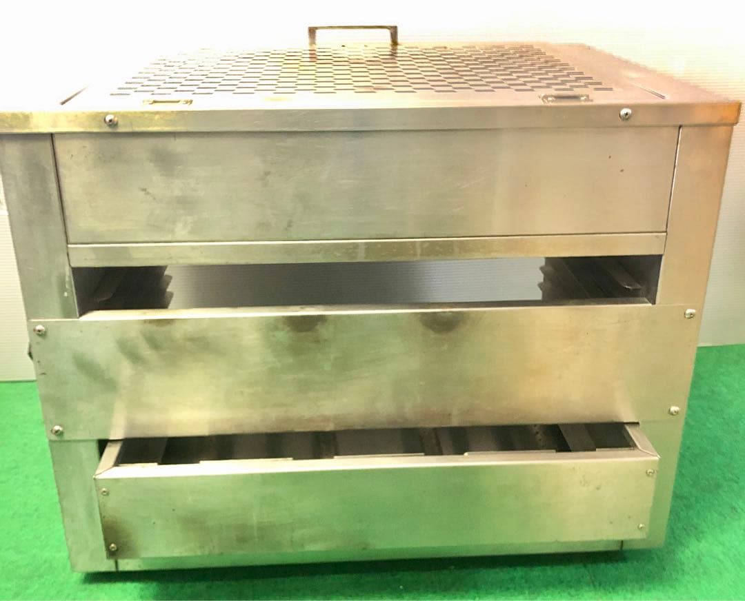 (引き取り限定)北沢産業　LPガス　上火グリラー、魚、肉、ステーキ等の焼き台