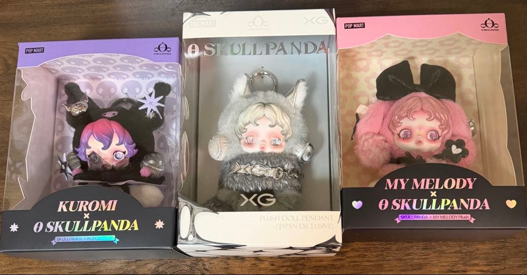 SKULLPANDA XG マイメロディ クロミ セット　スカルパンダ