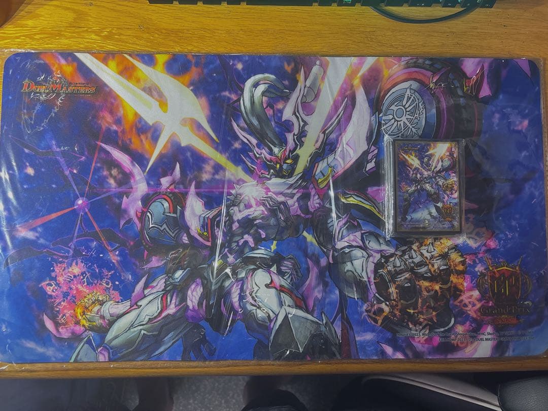 デュエマ GP限定品 禁断の轟速 ブラックゾーン スリーブ＆プレイマット