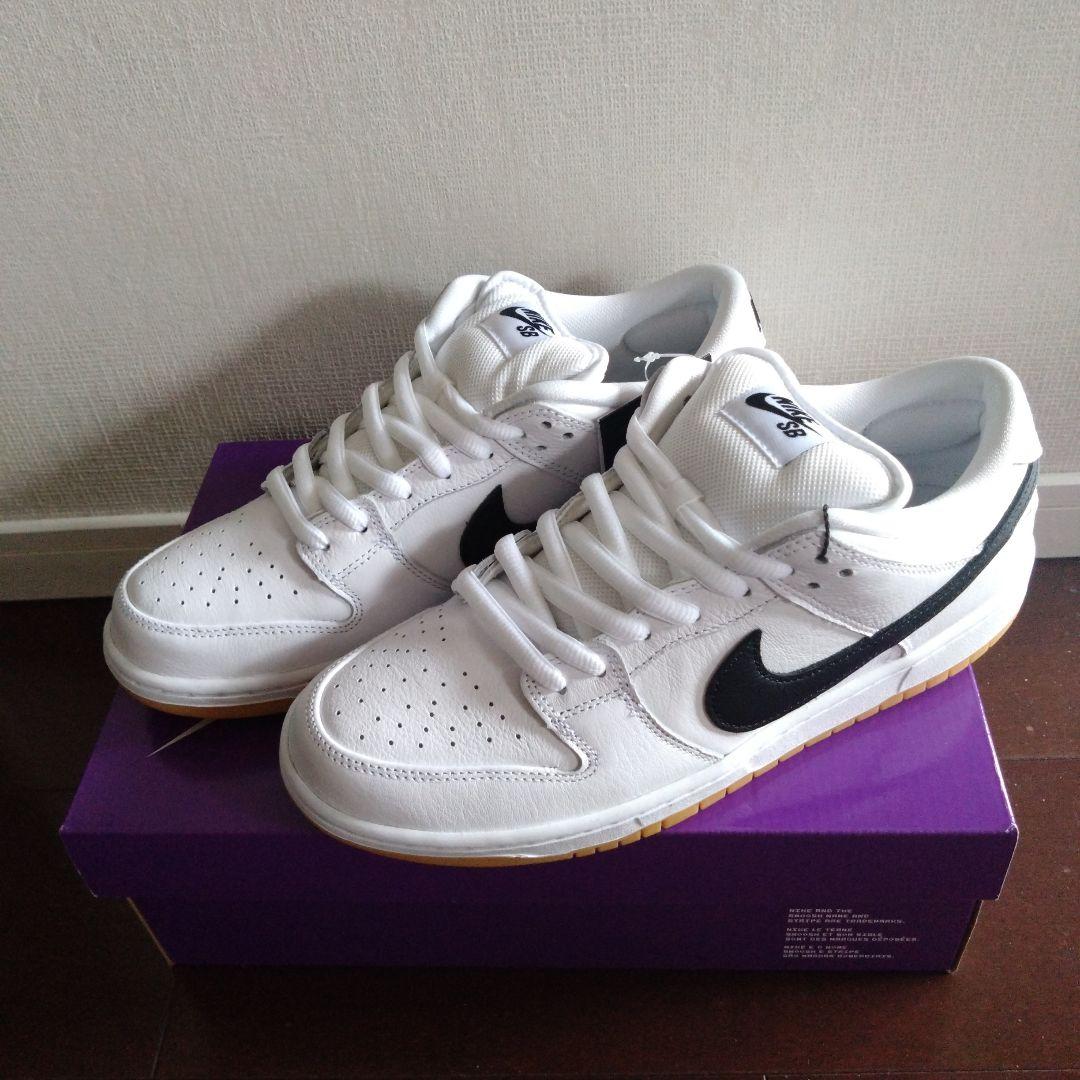NIKE SB DUNK LOW PRO ホワイト/ブラック 10