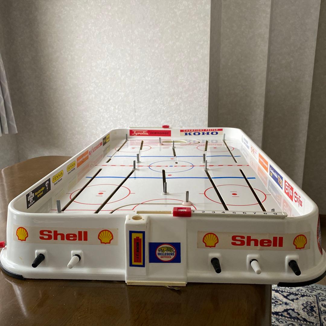【極レア】'80sフィンランド製リアルアイスホッケーゲーム　スケール大 箱付き