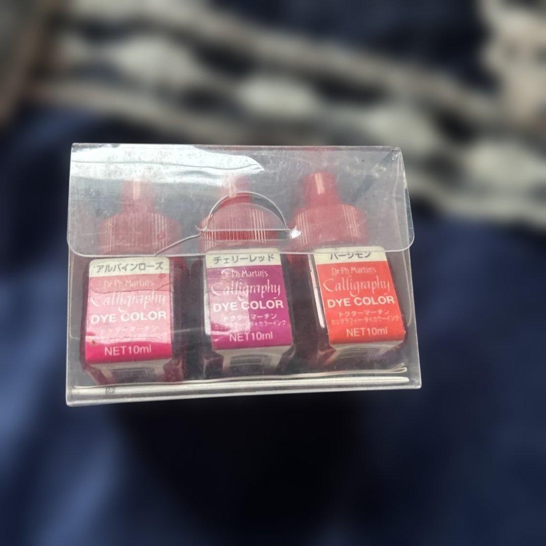 ドクターマーチン　カリグラフィーダイカラーインク10ml 6色×4箱インク