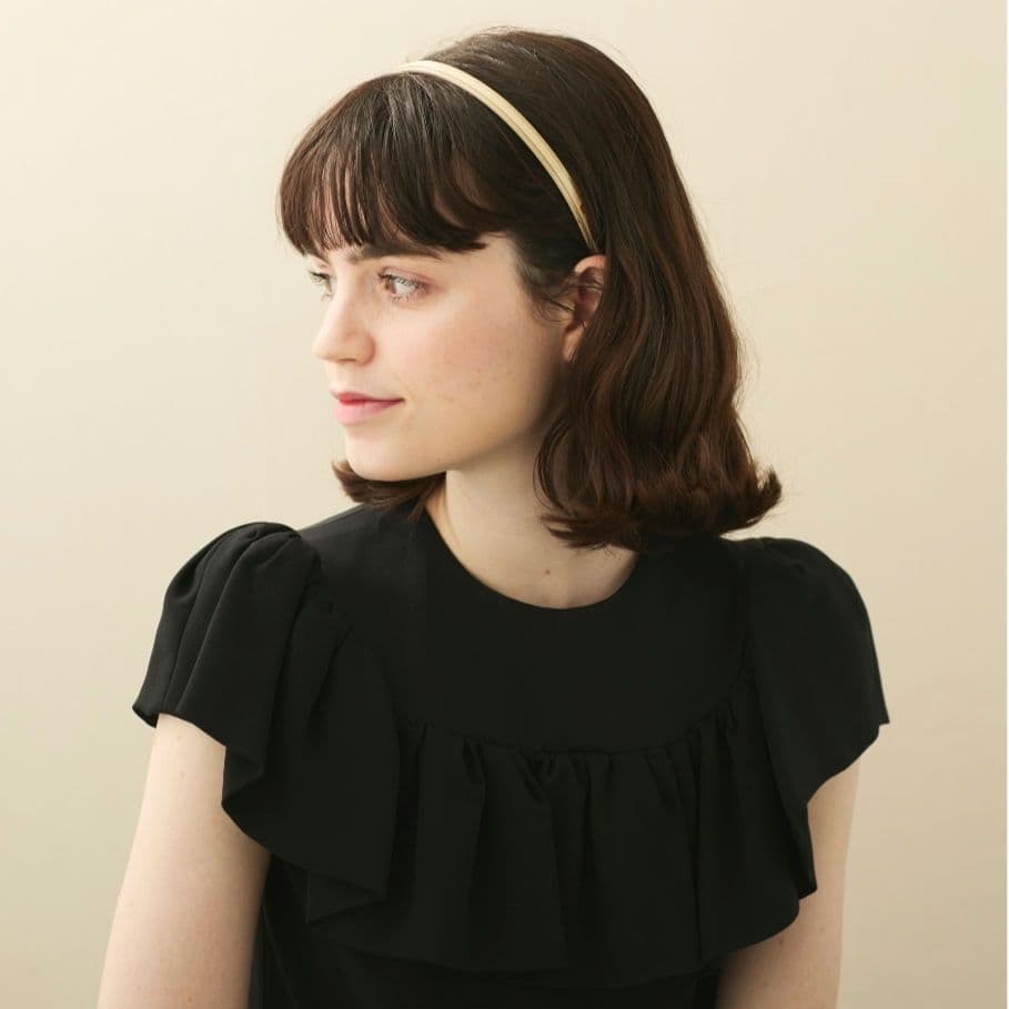 新品♡ アレクサンドルドゥパリ LISERAI カチューシャ リズレ ベージュ