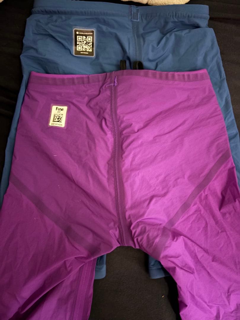 arena 競泳水着 青 紫