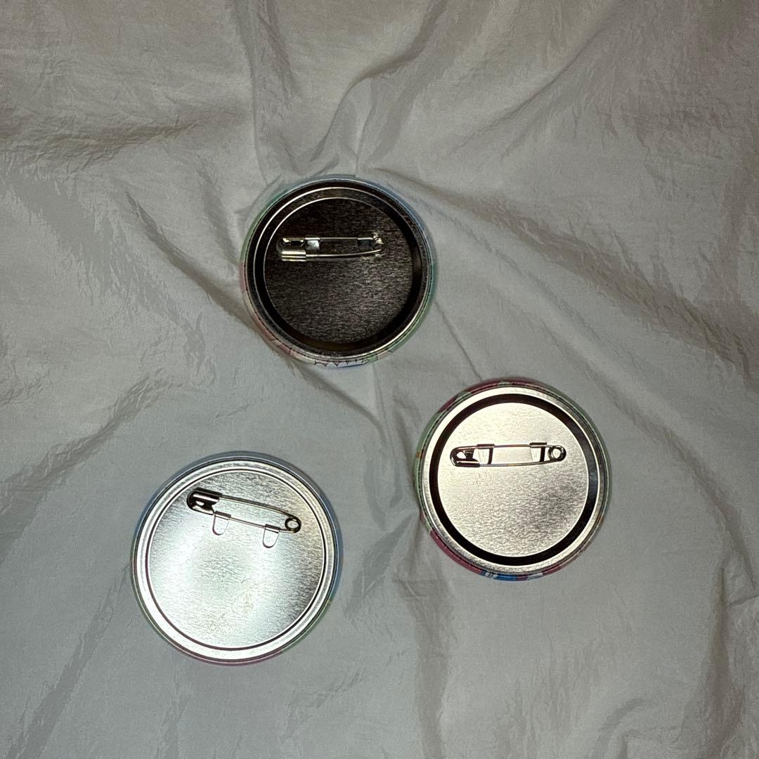 手塚治虫記念館　缶バッジ　3種 あかり　いちご　ゆめ　テヅカツ　アイカツ