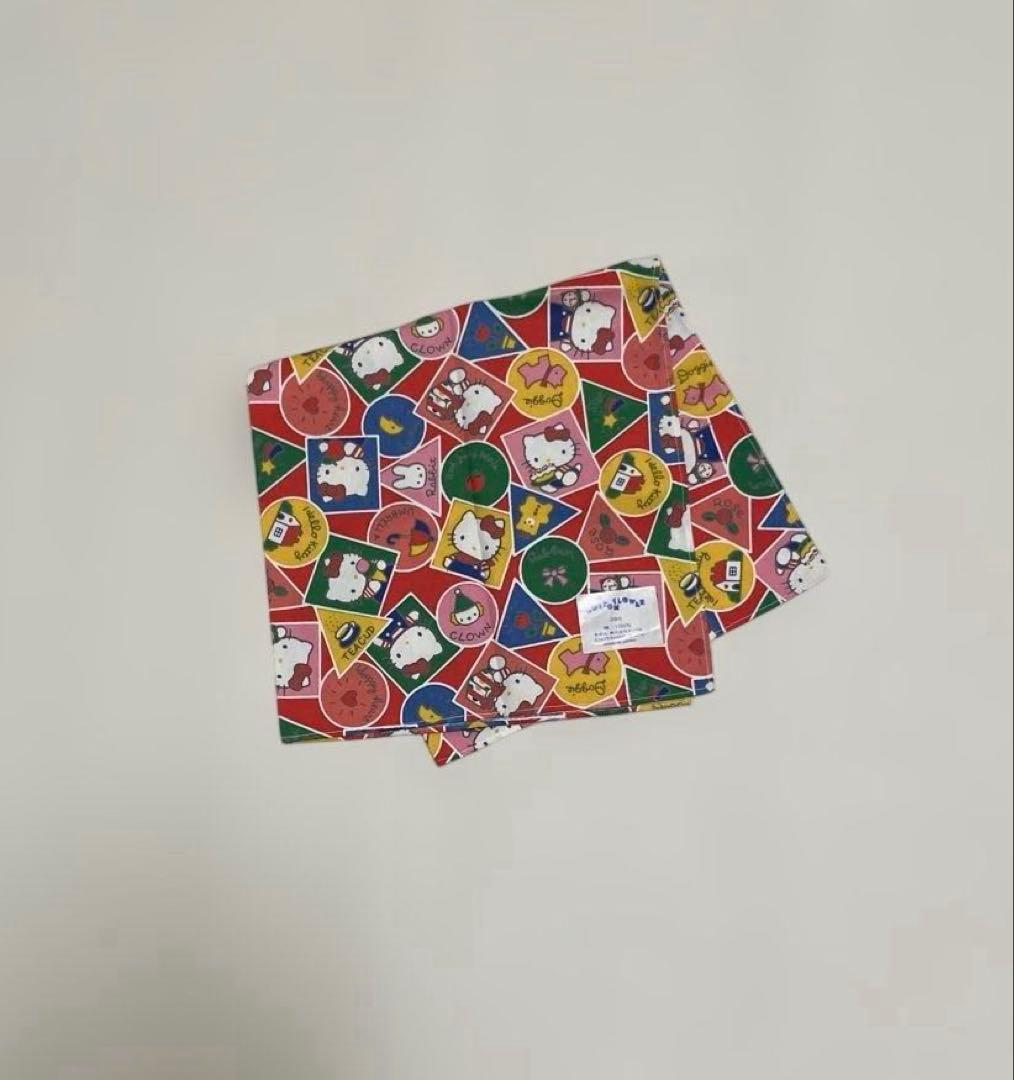 【匿名配送】未使用　キティちゃん　ナフキン　レトロ　1977 レア
