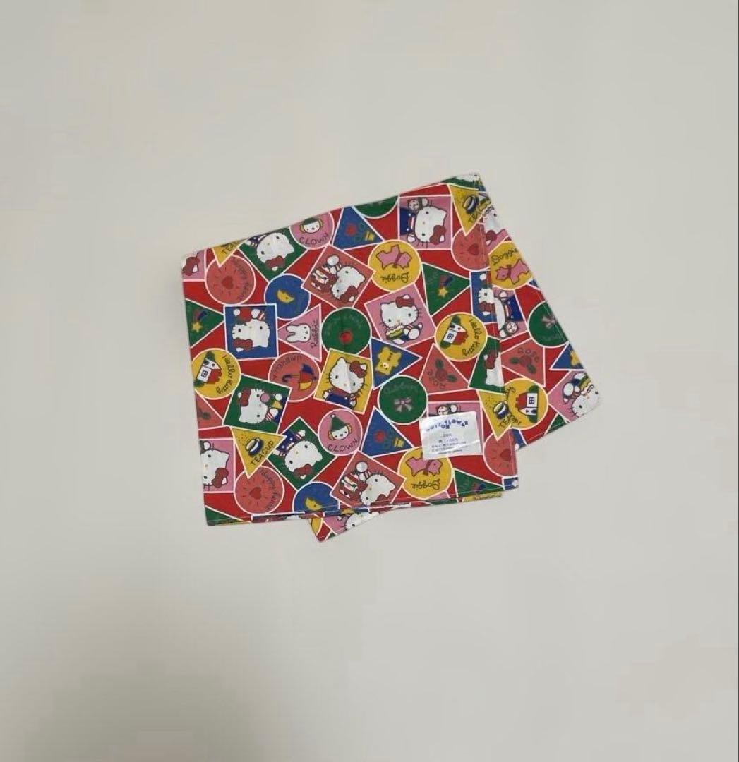 【匿名配送】未使用　キティちゃん　ナフキン　レトロ　1977 レア