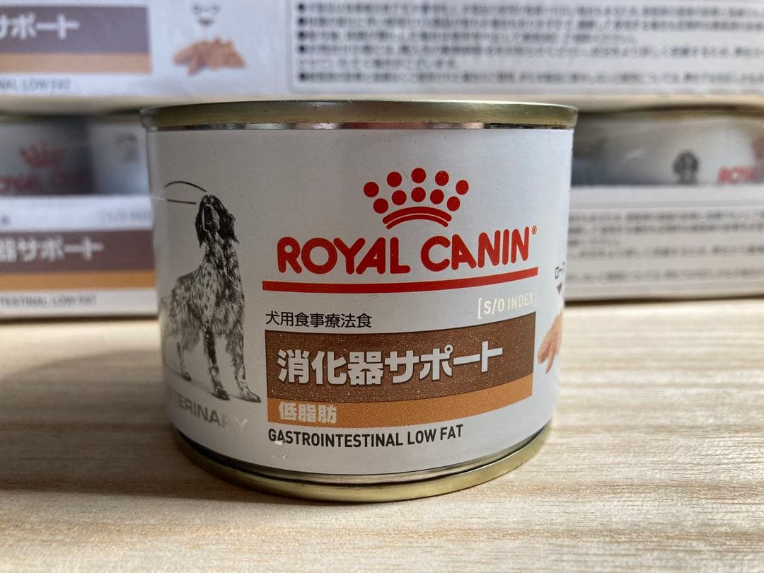 ロイヤルカナン 消化器サポート 低脂肪缶犬用。200g・12缶×４セット