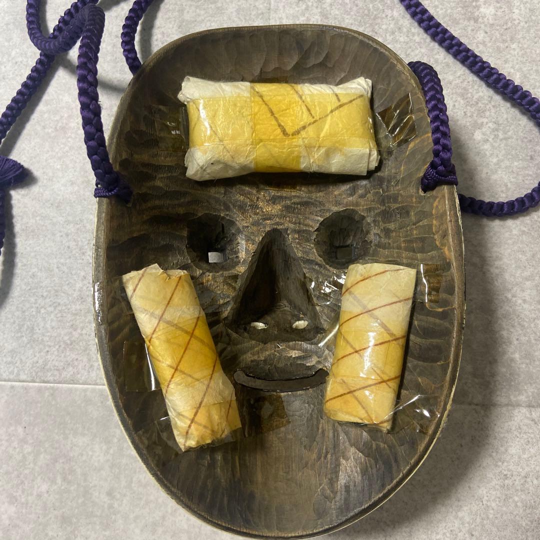 harvey様 伝統　能面 小面木彫　お面　伝統芸能　能舞台