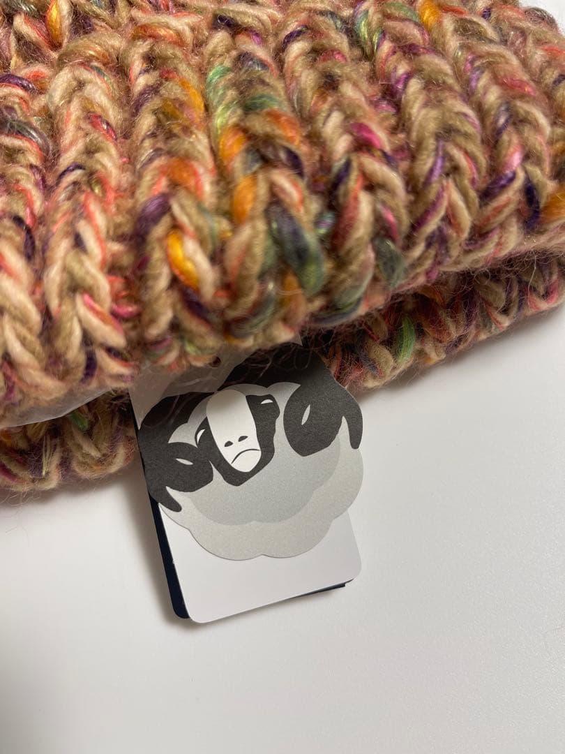 【新品タグ付き】CA4LA ニット帽　カシラ　ファー取り外し可能　リアルファー