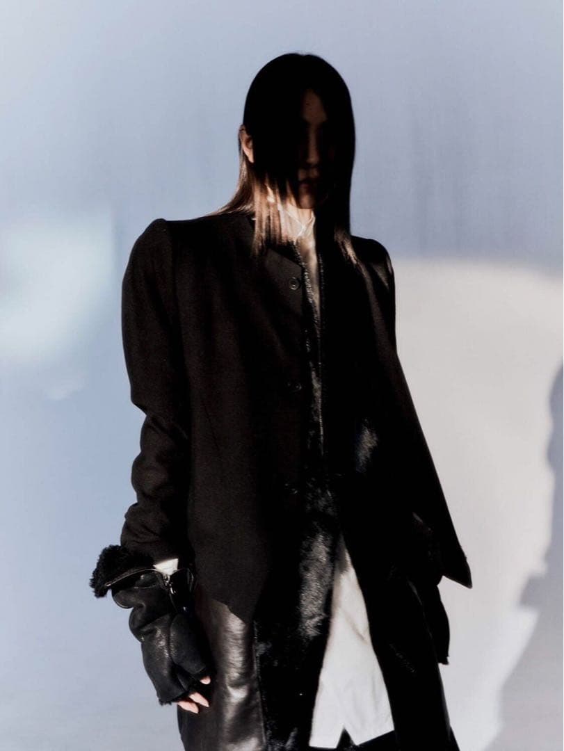 【ユリウスJULIUS ラムレザーボアジップグローブ 】