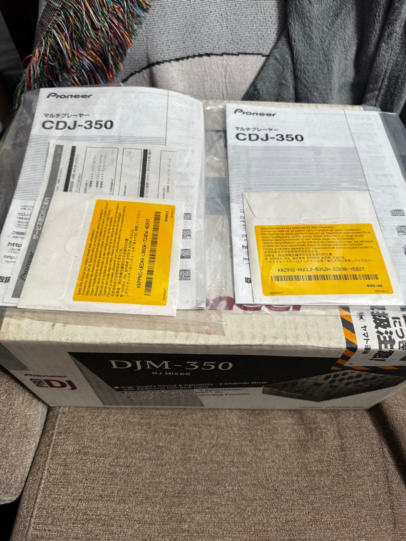 Pioneer DJM-350 & CDJ-350 セット
