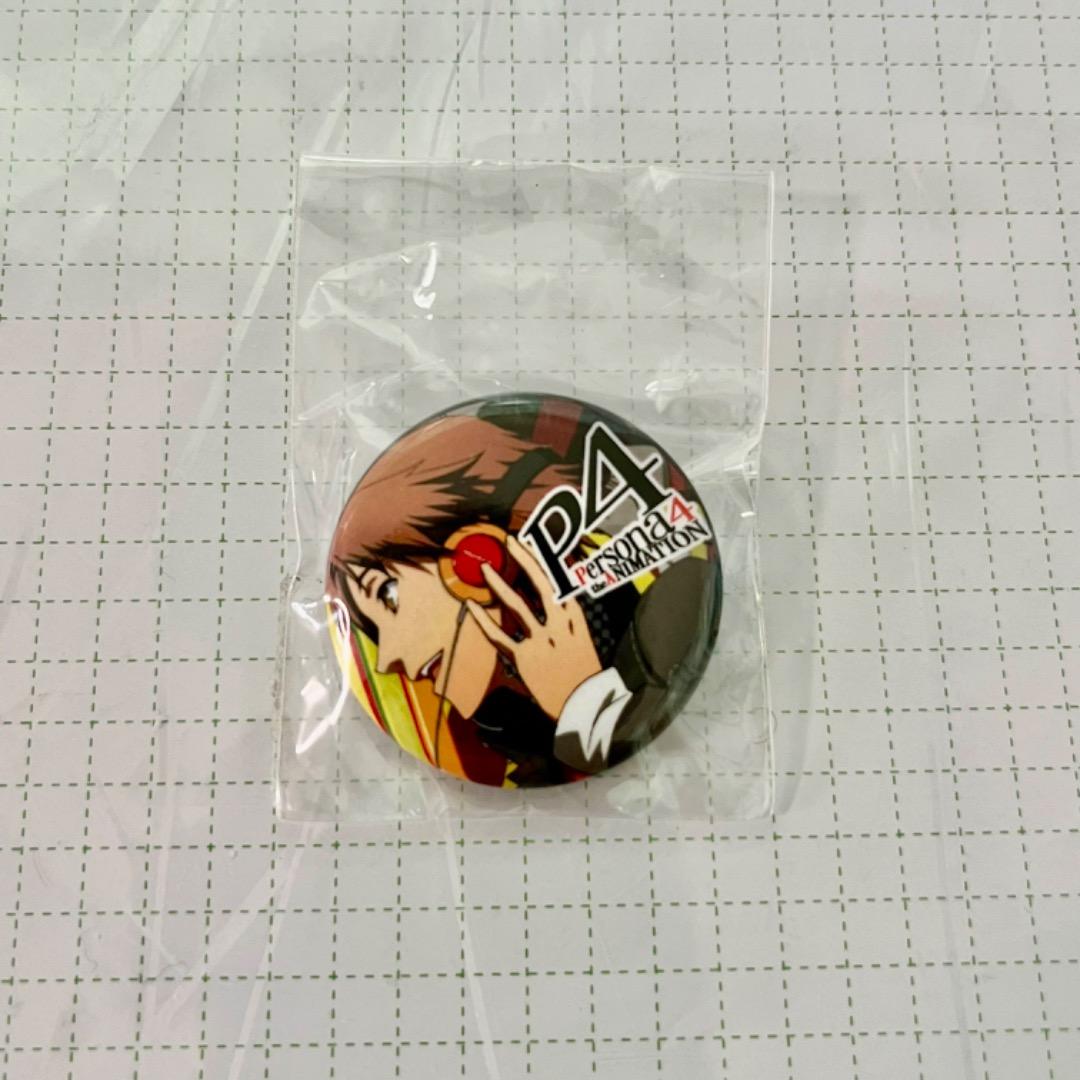 【希少】ペルソナ4 animation 花村陽介 缶バッジ