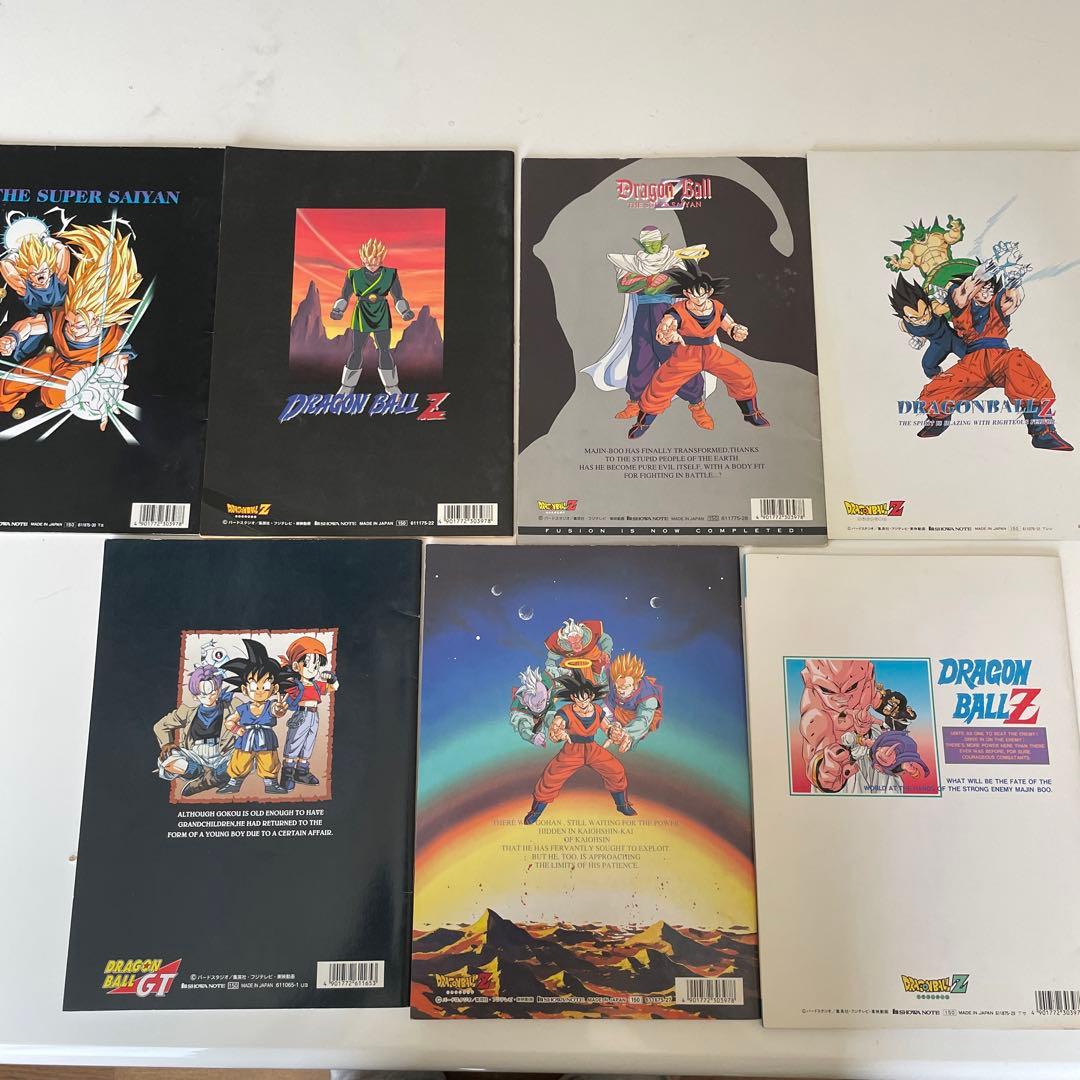 ドラゴンボール　ノートと下敷