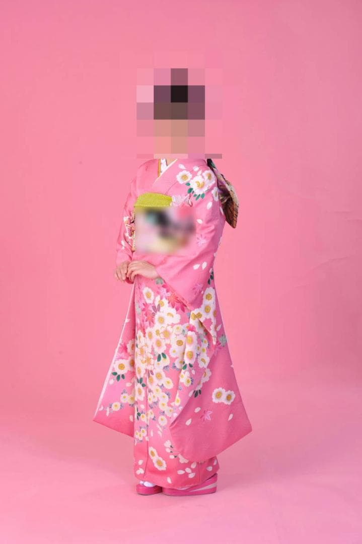 ※振袖セットNo33-振袖+袋帯　2点セット　最終値下!!