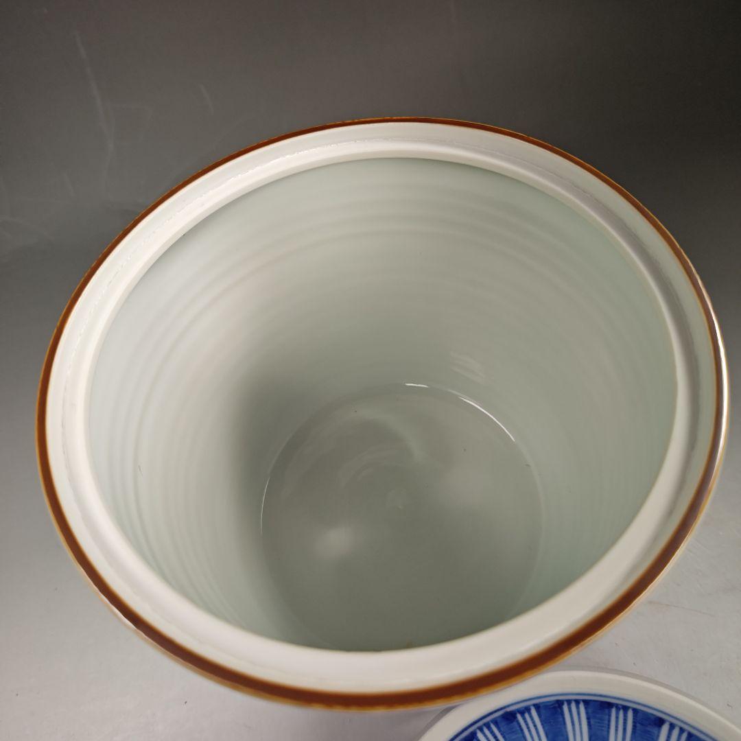 イ364 皆具『平安昭阿弥造』『祥瑞切り立腰捻　台子皆具　共箱』茶道具　染付