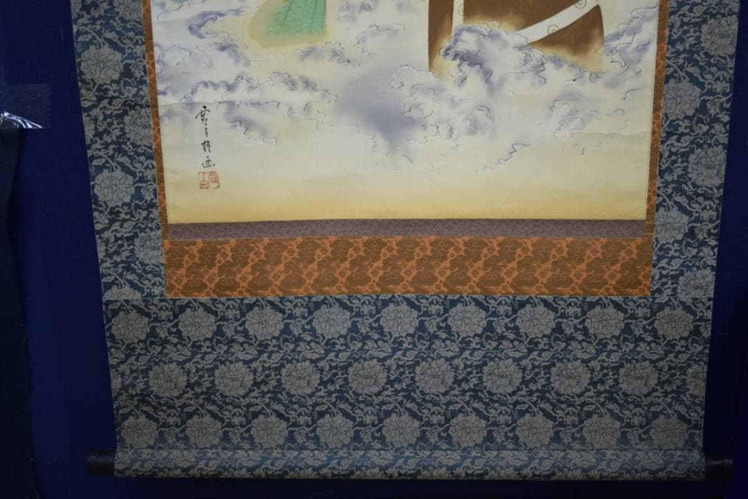 不詳/作者不詳/釈迦十六羅漢図/中国画/布袋屋掛軸HJ-490