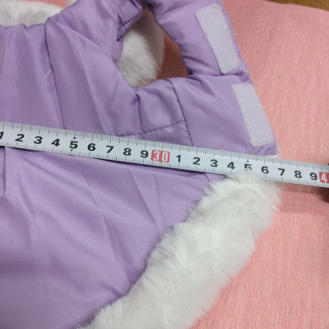 ANNA SUI アナスイ　リアルダウンベスト　XS　 パープル