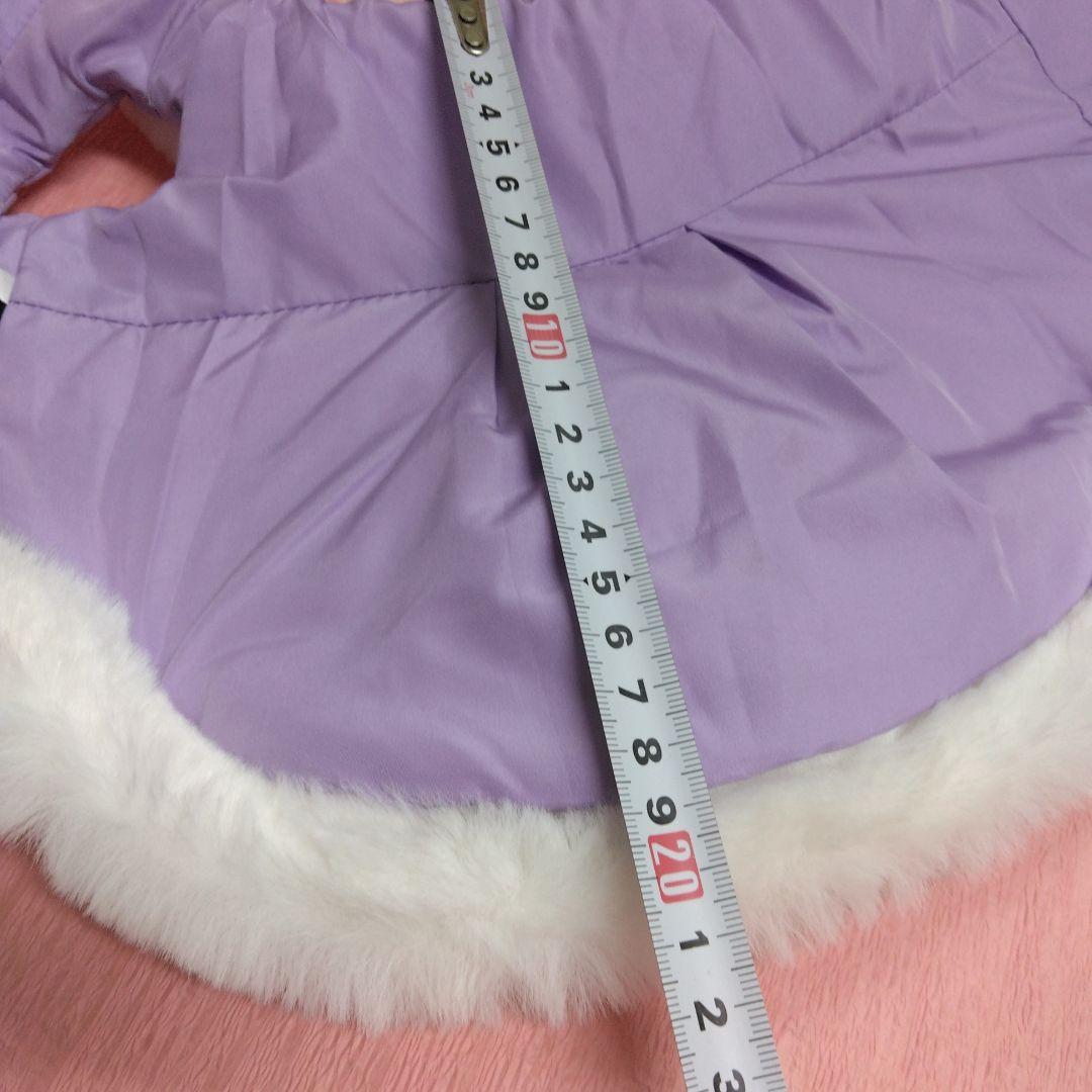 ANNA SUI アナスイ　リアルダウンベスト　XS　 パープル