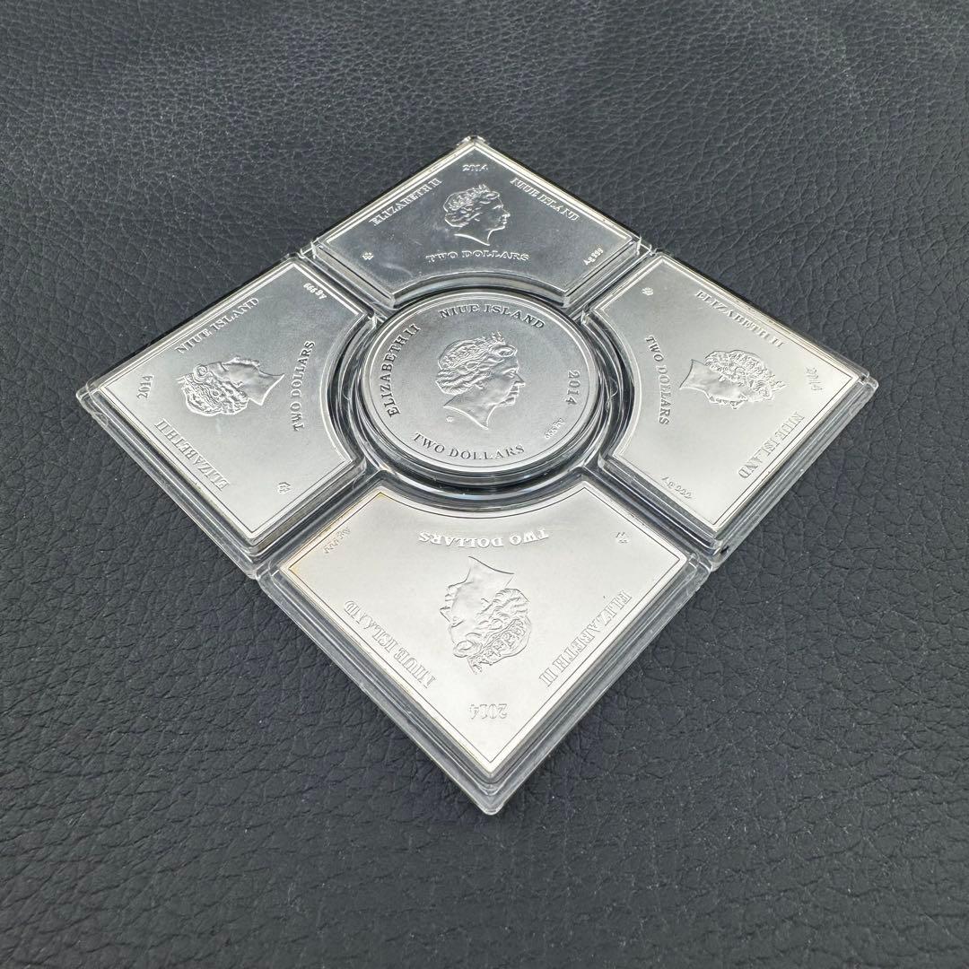 銀貨 アルハンゲリスコエ宮殿の宝石箱 パズル特殊型 プルーフ カラー 装飾