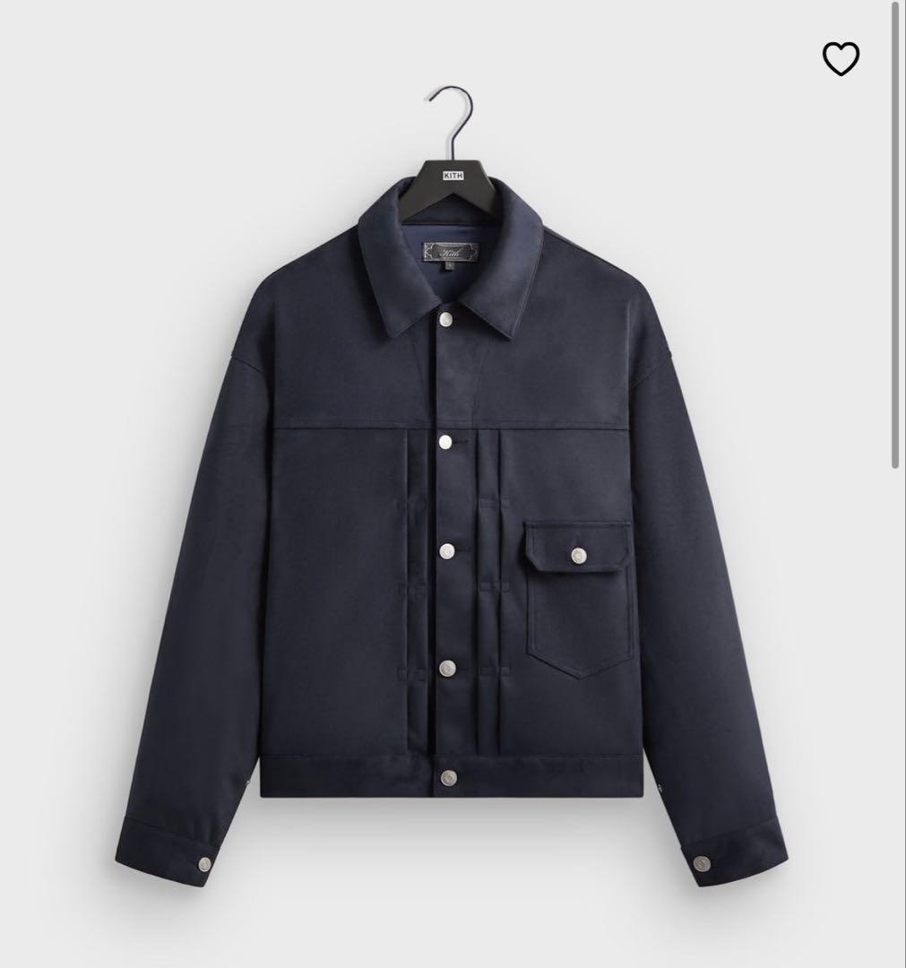 し*ー様 Kith Alonzo Microsuede Jacket-Noctu